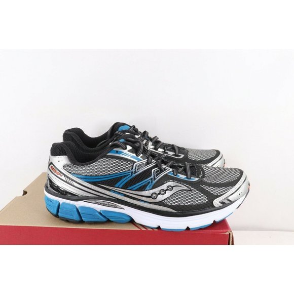 New Saucony Omni 14 Gym Jogging Running Shoes Sneakers Silver Blue main image 6